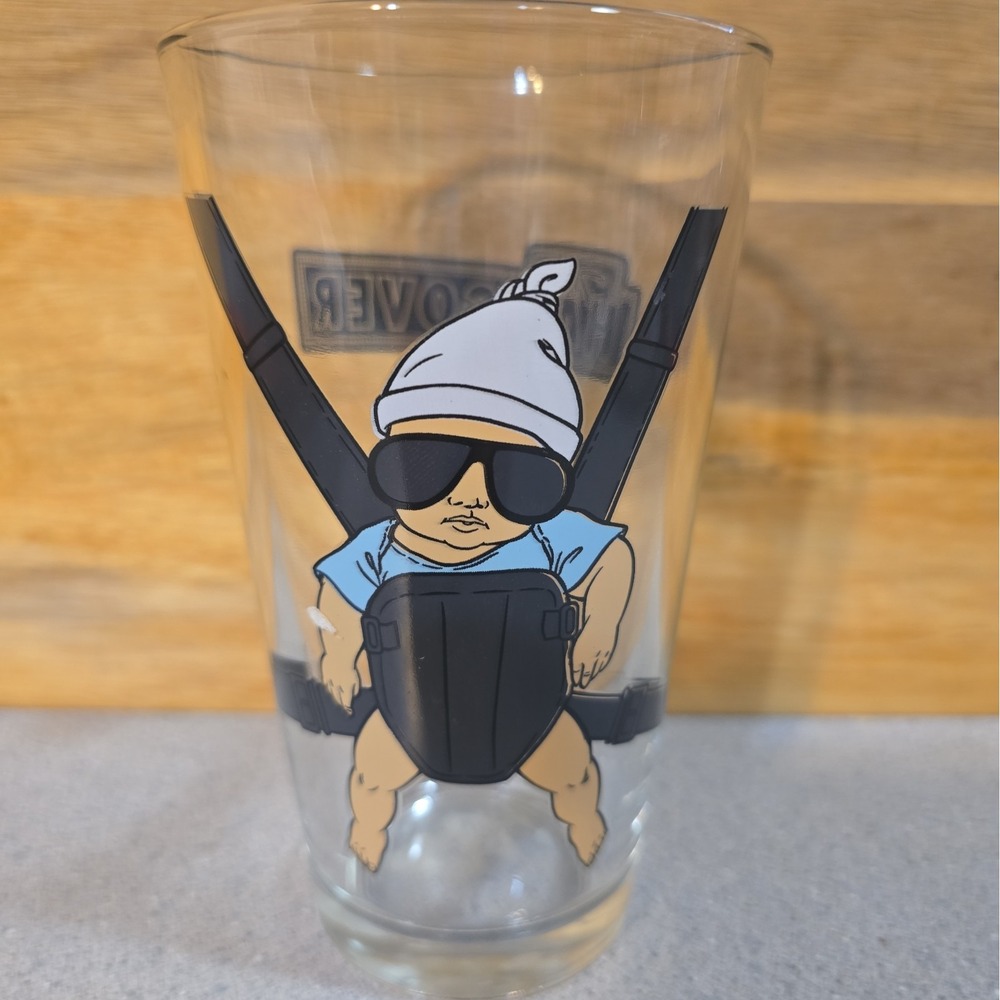The Hangover Baby Carlos Beer Pint Glass Warner Bros 16 Ounce